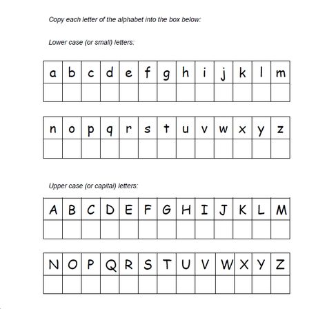 Practise writing the 26 letters of the English alphabet - both lower and upper cases. This free grammar worksheet comes from the Big Grammar Book by Matt Purland, which you can download free from EnglishBanana.com. Lower Letter Worksheet, Upper Kg English Worksheet, Alphabet Big And Small Letters, Kids Handwriting Practice, Small Alphabets, Writing Images, Handwriting Practice Worksheets, Writing Photos, Writing Practice Worksheets