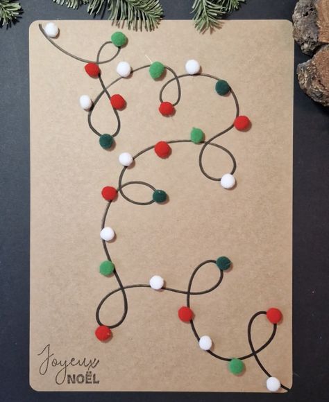 Cards For Kids To Make, Christmas Greeting Cards Diy, Button Christmas Cards, Christmas Cards For Kids, Handprint Christmas, Snowman Christmas Cards, Fun Christmas Cards, Create Christmas Cards, Christmas Cards Kids