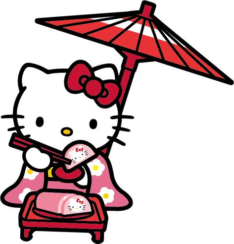 Gotochi Hello Kitty, Chinese Kitty, Hello Kitty Printables, Hello Kitty Themes, Hello Kitty Characters, Hello Kit, Kitty Drawing, Hello Kitty Drawing, Hello Hello