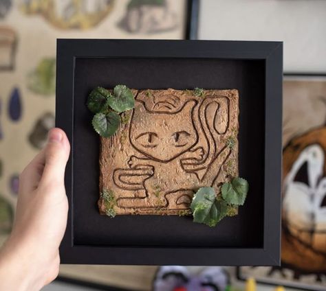 Ancient Mew, Nerdy Decor, Pokemon Decor, Nerd Decor, Pokemon Room, Geek Diy, Pokemon Diy, Nerd Crafts, Pokemon Craft