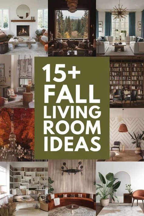 Make your living room feel like a warm hug on a chilly fall day. Incorporate fall decor with warm tones and cozy up with plush blankets and pillows. Impress guests with your seasonal style and create a welcoming atmosphere. https://ostrali.com/fall-decor-living-room/ Fall Decor For Living Room, Autumnal Inspiration, Layered Window Treatments, Fall Living Room Ideas, Fireplace Styling, Cozy Fall Living Room, Blankets Throw, Fall Living Room Decor, Layered Curtains