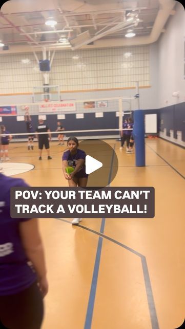 Hot Shots Volleyball | TRY THIS DRILL 🚨  *LIKE* THIS POST AND FOLLOW US FOR MORE!  This Volleyball Tracking Drill is a MUST for your TEAM!  TRACK THE BOTTOM OF... | Instagram Kids Volleyball, Volleyball Tryouts, Youth Volleyball, Volleyball Skills, Volleyball Coach, Volleyball Practice, Volleyball Training, Volleyball Drills, Coaching Volleyball