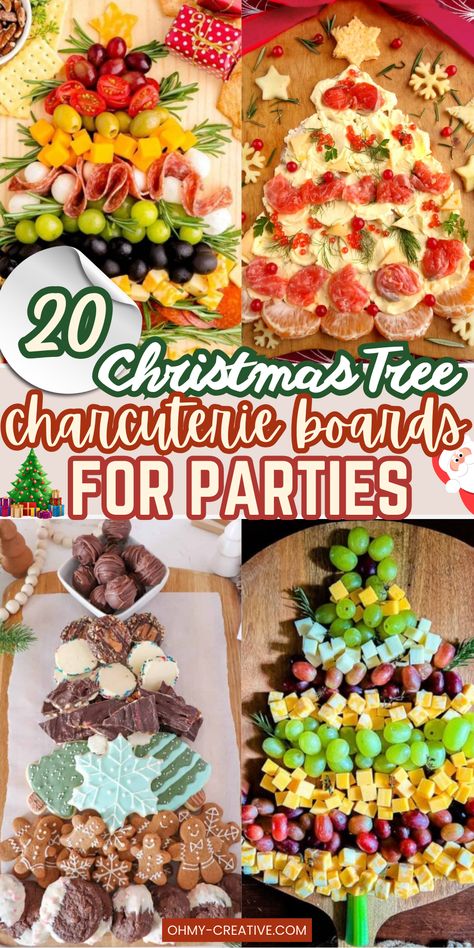 Bring some holiday cheer with these 20 Christmas Tree Charcuterie Boards! Each board is a fun mix of cheeses, meats, fruits, and nuts, making a colorful and tasty display. They're easy to make and can be customized with things like sweet figs or fragrant rosemary. Perfect for any holiday party, these boards add joy and style to your table. Get creative and make your celebrations shine with these delightful treats! Christmas Tree Fruit Board, Christmas Fruit Trays Creative, Bring Your Own Board Party Ideas, Christmas Fruit Platter, Sweater Cupcakes, Christmas Sweater Party Ideas, Ugly Christmas Sweater Party Ideas, Christmas Tree Veggie Tray, Sweater Party Ideas