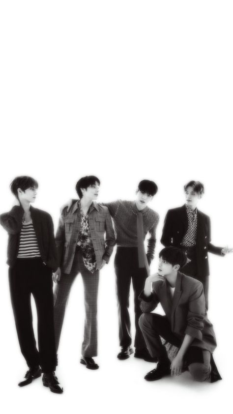 Black And White Txt Wallpaper, Txt Black And White, Kpop Ipad Wallpaper, Txt Black, Txt Wallpaper, Minimalist Icons, Kids Groups, Kpop Posters, 背景 シンプル