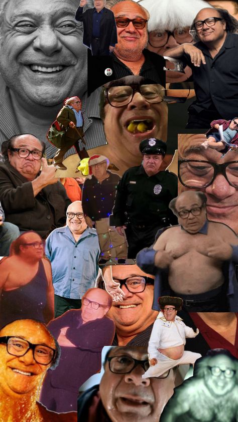 Danny Devito Tattoo, Danny Devito Aesthetic, Danny Devito Funny, Rizz Lines, Wallpaper Aesthetics, Danny Boy, It's Always Sunny In Philadelphia, Danny Devito, Cute Animals Puppies