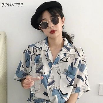 Chic Vintage Floral Printing Button Up Women Shirt Notched Neck Short Sleeve Womens Blouse 2021 Summer Loose Tunic Female Shirts|Shirt| - AliExpress Woman Hawaiian Shirt Outfit, Chiffon Style, Summer Tunic, Chiffon Blouses, Summer Tunics, Blouse Models, Vintage Material, Simple Shirts, Hawaiian Shirts