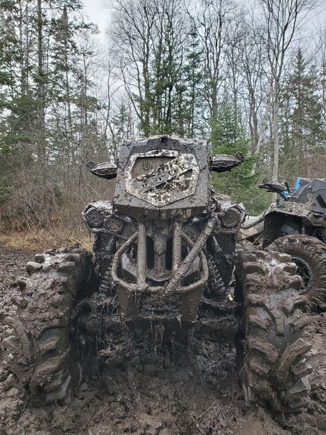 @crazyatvrider on Tumblr Mud Riding Quotes, Mud Riding, How Deep Is The Mud, Mud Bogging, Mud Bog, Muddy Boots, Hard Working Man, Farm Boys, Rubber Boots