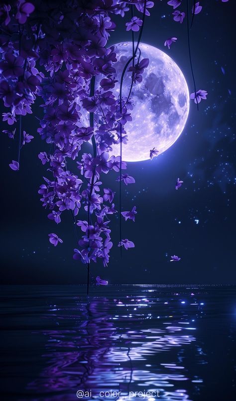 Glittery Wallpaper, Pretty Phone Wallpaper, Beautiful Art Pictures, Pretty Landscapes, Moon Photography, Beautiful Wallpapers Backgrounds, The Full Moon, Cool Wallpapers Art, Beautiful Landscape Wallpaper