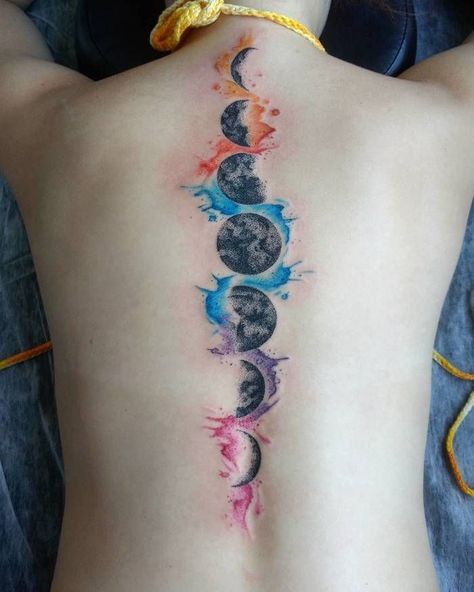 391 best Tattoodles images on Pinterest | Moon phase tattoo, Ideas ... Wicca Tattoo, Sunset Tattoo, Catrina Tattoo, Moon Phases Tattoo, Mystical Tattoos, Female Tattoos, Kunst Tattoos, Muster Tattoos, Men Tattoos