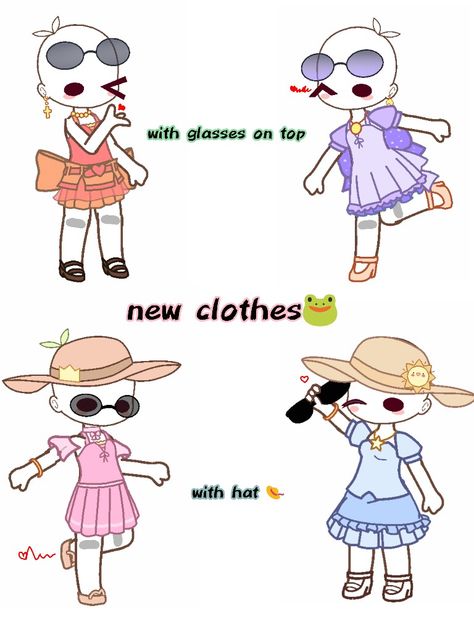 Gacha Life Summer Outfits, Gacha Casual Outfit Ideas, Fem Gacha Club Outfits, Gacha Club Summer Outfit Ideas, Summer Gacha Club Outfits, Gacha Club Bathing Suit Ideas, Gacha Swimming Outfits, Gacha Club Swimming Outfits, Gacha Club Summer Outfit