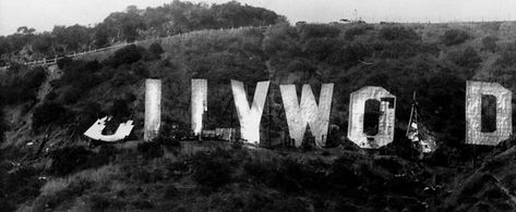 A History of the Hollywood Sign in 16 Rare Photos Los Angeles Magazine Ian Curtis, Station To Station, Griffith Park, Hollywood Sign, Vintage Los Angeles, Urban Legends, Hollywood California, Ghost Stories, End Of The World