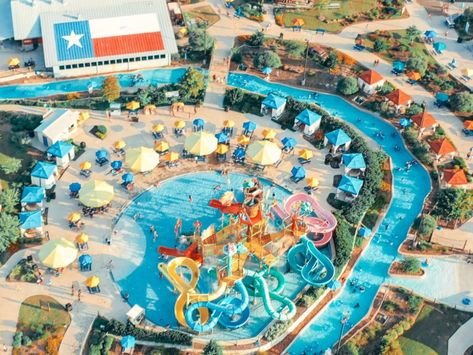 Massive west Houston water park makes a splash with big beach bash - CultureMap Houston Desny Land, Water Parks In Texas, Water Park Ideas, Texas Resorts, Water Park Rides, Best Amusement Parks, Beach Bash, Planet Coaster, Aqua Park