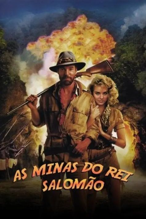 King Solomon's Mines, Dangerous Creatures, Lost City Of Gold, Richard Chamberlain, German Military, King Solomon, Video Trailer, Military Officer, Sharon Stone