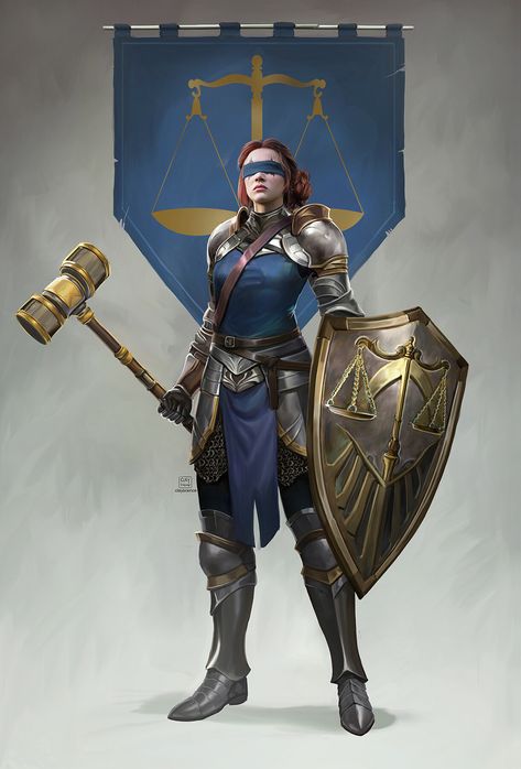 Pathfinder Rpg Characters, Dungeons And Dragons Classes, Female Character Concept, Dungeons And Dragons Characters, The Judge, The Shot, Fantasy Armor, Fantasy Concept Art, Fantasy Warrior