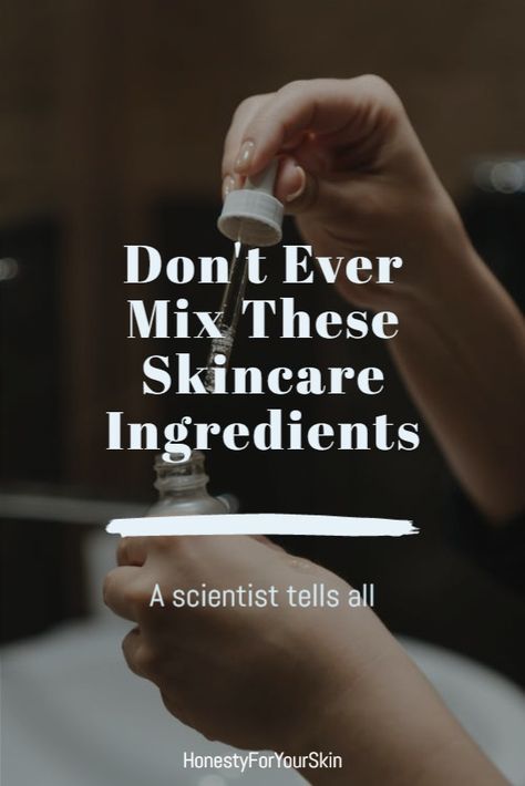 It's a worry. Will your skincare cancel itself out? Is this serum safe to mix with this moisturiser? Can you mix skincare from different brands? Will it hurt your skin? Yikes, what do I do? Worry no longer, click to see this scientist reveal all. #skintips #honestyforyourskin #skincareroutine Mix Skincare, All Natural Skin Care Routine, Acne Skincare, Bath Recipes, Skincare Inspiration, Skincare Routines, Skincare Blog, All Natural Skin Care, Morning Skin Care Routine