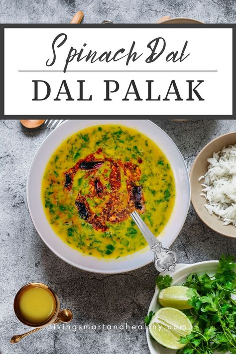 Instant Pot Spinach dal is a creamy, flavorful, and nutritious Indian dish that combines tender, cooked lentils with fresh spinach leaves and aromatic spices. This dal palak recipe is a thick, delicious, and comforting blend of protein and greens that’s perfect for a wholesome and satisfying meal. #spinachdal #spinachdalrecipe #spinachdalinstantpot #palakdal #palakdalrecipes #pressurecookerspinachrecipes #dalpalakrecipeindian #pressurecookerdal #pressurecookerdahlrecipe #instantpotdal Spinach Dal Instant Pot, Dal Instant Pot, Dal Palak Recipe, Instant Pot Dal Tadka, Instant Pot Spinach, Split Urad Dal Recipes, Tarka Dal, Palak Recipe, Spinach Dal