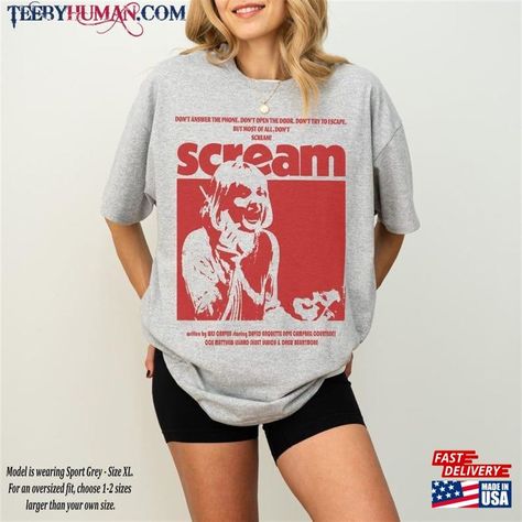 Retro Scream Movie Shirt -Scream Halloween Shirt,Scream Tshirt,Retro Horror Shirt,Vintage Shirt,Stu Macher Shirt,Billy Loomis Unisex Sweatshirt Check more at https://teebyhuman.com/product/retro-scream-movie-shirt-scream-halloween-shirt-scream-tshirt-retro-horror-shirt-vintage-shirt-stu-macher-shirt-billy-loomis-unisex-sweatshirt/ Scream 90s, Stu Macher, Billy Loomis, Scream Halloween, 90s Halloween, Scream Movie, Face Graphic, Retro Horror, Halloween Tshirt