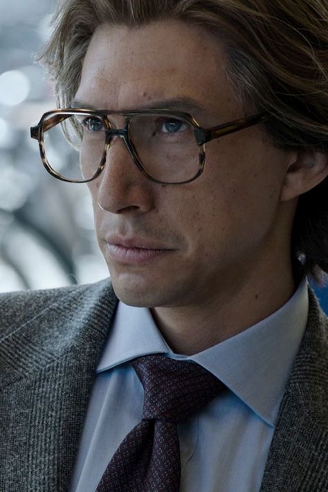 House Of Gucci Outfits, Adam Driver House Of Gucci, Maurizio Gucci, House Of Gucci, Glasses Outfit, Icon Fashion, Jonathan Crane, 70s Men, Viking Woman