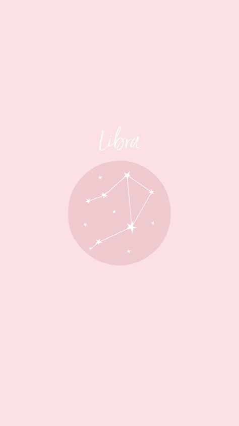 Libra Pink Aesthetic, Libra Constellation Wallpaper, Phone Wallpaper Graphic, Libra Star Constellation, Libra Aesthetic, Wallpaper Graphic, Horoscope Art, Libra Constellation, Gold Wallpaper Iphone