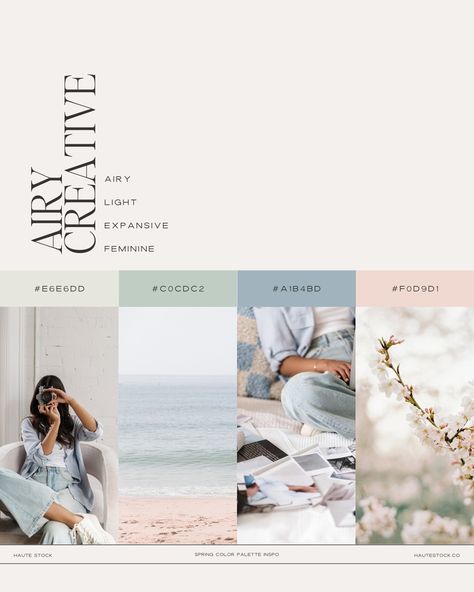 Mother nature always provides the perfect palette to pull color inspiration 🌎 Which mood board is your favorite? Let us know in the comments! ✨ Plus save this for inspo when you need a color palette for your rebrand or next creative project. 🎨 You'll find all these images exclusively in the @hautestockco member library when you join (along with thousands of other stock photos, stock videos and marketing templates)! And if you need a little help figuring out your brand colors or finding on... Branding Mood Board Inspiration, City Branding, Branding Mood Board, Beach House Style, Mood Board Inspiration, Brand Board, Perfect Palette, Photography Branding, Branding Inspiration