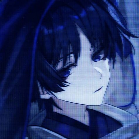 Edit Blur, Scaramouche Icon, Cybercore Aesthetic, Blue Avatar, Hair Icon, Blue Anime, Cute Animal Drawings Kawaii, Scary Art, Dessin Adorable