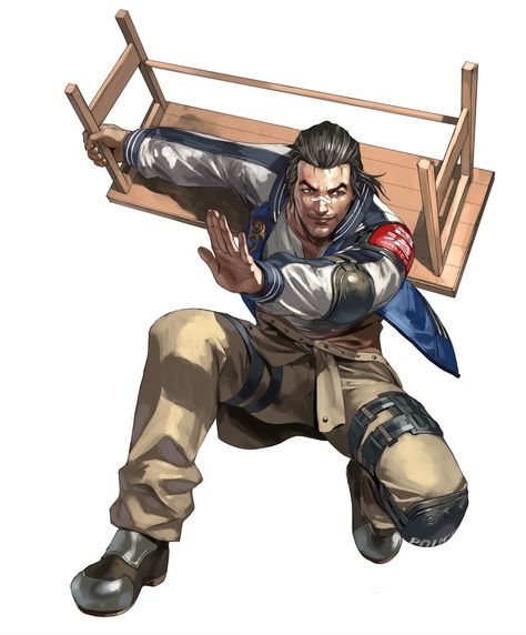 Lei Wulong __ Tekken 7 artwork Lei Wulong, Street Fighter Tekken, American Dragon, Tekken 7, Bandai Namco Entertainment, King Of Fighters, Samurai Art, Street Fighter, Anime Character Design