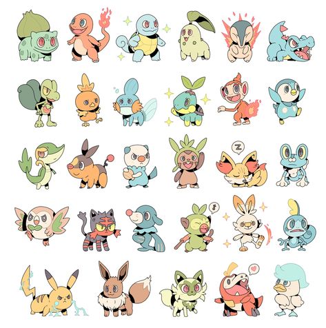 Orangesdeen on Twitter: "Starters to celebrate gen 9!… " Starter Pokemon, Pokemon Scarlet And Violet, 151 Pokemon, Pokemon Starters, Pokemon Scarlet, Pokemon Backgrounds, Cute Pokemon Pictures, Pokemon Fakemon, Pokemon Fanart