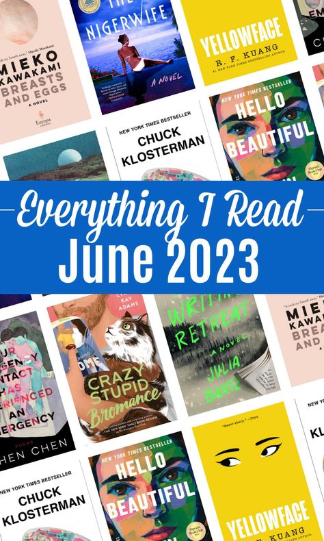 Searching for a great book or wondering what to read next? Check out these helpful reviews of every book I read (and recommend) in June 2023! With a wide mix of authors (from debut authors to established writers) and a fun variety of genres (thrillers, family dramas, literary fiction, speculative fiction, romance, and more), there are so many great books to read here (including some fun Beach Reads)! Add these noteworthy books to your Reading List. | Hello Little Home Rachel Hawkins, January Books, Sophie Kinsella, Dystopian Novels, Short Novels, Read List, Winter Books, Zero Days, Great Books To Read