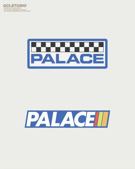 Palace logo concepts work. Let me know which one you like. . Working on more such concepts. DM of Email for commission work. #typographic #typographer #fonts #snapmagazine #amnestymagazine #grafikradar #acidgraphix #logodesigns #logodesigner #logodesign #y2kstyle #collectgraphics #foliofolio #logotype #visualgraphic #y2k #y2kaesthetic #y2kfashion #digitalarchive #eyeondesign #chrome #logo #tshirtdesign #branding #logodesign #logodesigner #brandingdesign #logotype Race Car Logo Design, Logo T Shirt Design, Y2k Graphics, Palace Brand, 70s Logo, Chrome Logo, Automotive Logo Design, Apparel Design Inspiration, Cool Graphics