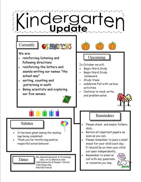 kindergarten newsletter templates for free | Tuesday, September 28, 2010 Kindergarten Newsletter Ideas, Pre K Newsletter Template Free, Newsletter Kindergarten, School Newsletter Template Free, Newsletter Templates Word, Teacher Newsletter Template, Kindergarten Newsletter, Preschool Newsletter Templates, Preschool Newsletter