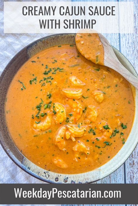 Cajun Sauce For Shrimp And Grits, Cajun Cream Sauce For Fish, Cajun Sauce For Seafood, Butter Sauce For Shrimp, Fish With Cream Sauce, Seafood Grits, Grit Cakes Recipe, Creamy Cajun Shrimp Sauce, Shrimp Sauce Recipe