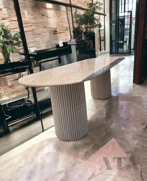 Oval Dining Table Marble, Travertine Dining Table, Travertine Table, Dining Table Round, Table Marble, Oval Dining Table, Marble Dining Table, Table Round, Marble Dining