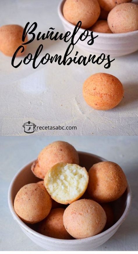 Bunuelos Colombianos, Bunuelos Recipe, Bien Tasty, Colombian Cuisine, Low Carb Crackers, Colombian Food, Hispanic Food, Latin Food, Authentic Recipes