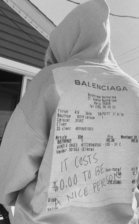 Balenciaga Hoodie, Fashion Design Inspiration, Black And White Photo Wall, Baby Blue Aesthetic, Urban Outfitters Clothes, Black And White Picture Wall, Gray Aesthetic, Black And White Aesthetic, Black Aesthetic Wallpaper