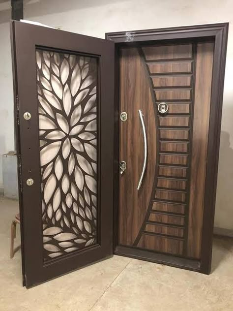 Main Door Design Photos, Flush Door Design, House Front Door Design, House Main Door Design, Steel Door Design, Door Design Photos, Iron Door Design, Main Entrance Door Design, Front Door Design Wood