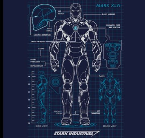 Ironman Suit Blueprint, Marvel Suits, Iron Man Merchandise, Iron Man Poster, Bulls Wallpaper, Iron Man Arc Reactor, Robot Sketch, Spiderman Cartoon, Arc Reactor