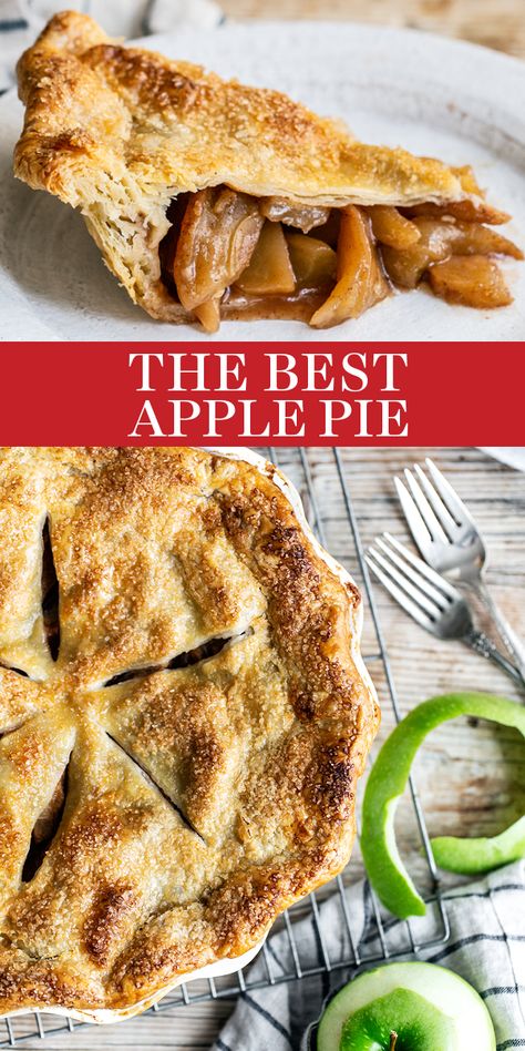 Honeycrisp Apple Pie Recipe, Double Crust Apple Pie, Granny Smith Apple Pie, Thanksgiving Apple Pie, Ultimate Cookie Recipe, Recipe For A Crowd, Apple Cider Donuts Baked, Thanksgiving Pie Recipes, Perfect Apple Pie