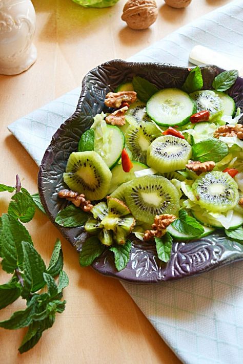 Simply Shredded, Salad With Mint, Cucumber Raita, Cucumber Canning, Fruit Health Benefits, Simple Vinaigrette, Sour Fruit, Spinach Curry, Flavorful Vegetables