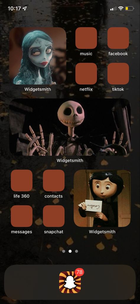 Iphone Themes Halloween, Homescreen Layout Halloween, Ios 16 Home Screen Ideas Halloween, Halloween Ios Theme, Halloween Ios 16 Homescreen, October Phone Theme, Halloween Themed Homescreen, Halloween Layout Iphone, Halloween Ios Layout