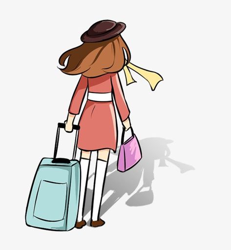 Cartoon Hand Drawing, Travel Cartoon, Images Cartoon, Romantic Background, Black And White Cartoon, Girl Background, Cartoon Clipart, Travel Drawing, Graphic Design Background Templates