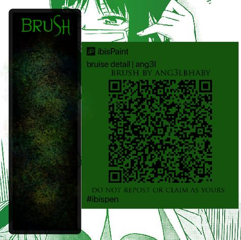 Green Astetic, Code Ibispaint, Shiver Me Timbers, Ibis Paint Brush, Brush Codes, Brush Code, Ibis Paint, Art Brushes, Qr Codes