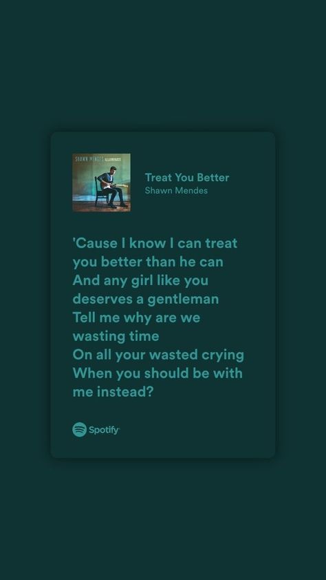 Just The Two Of Us Song Lyrics, Treat You Better Song, Shawn Mendes Song Lyrics, Shawn Mendes Songs, Lyric Wallpaper, Songs That Describe Me, Shawn Mendes Lyrics, Lyrics Spotify, Lyrics English