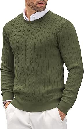 Mens V Neck Sweater, Mens Cable Knit Sweater, Casual Pullover Sweater, Twist Pattern, Classic Sweater, Knit Long Sleeve, Color Block Sweater, Sweater Making, Mens Crew Neck