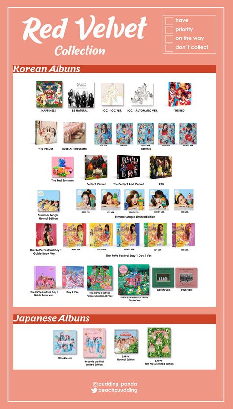 #RedVelvet #Templates #kpop #photocard #joy #seulgi #wendy #yeri #irene #wishlist Red Velvet Album Template, Get To Know Me Template, Me Template, Red Velvet Photoshoot, Album Template, Album Collection, Twice Album, Photo Card Template, Pop Albums