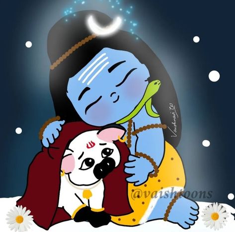 Mahadev Illustration, Cartoons Krishna, Pictures Of Shiva, Bunny Painting, Lord Shiva Hd Wallpaper, Lord Shiva Hd Images, Shiva Lord Wallpapers, Shiva Art, Lord Shiva Pics