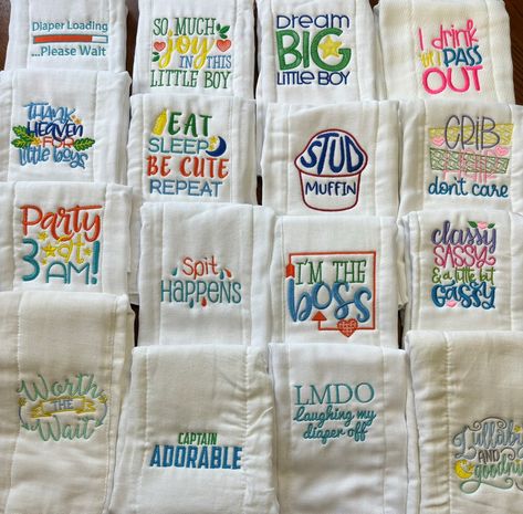 This Burp Cloths item by EmbroideryBySherri has 152 favorites from Etsy shoppers. Ships from Yorktown, VA. Listed on Aug 25, 2024 Custom Baby Shower Gifts, Burp Cloth Sayings, Embroidery Baby Gifts, Burp Cloth Patterns, Baby Boy Burp Cloths, Stitch Colors, Embroidery Crafts, Burp Rags, Baby Embroidery