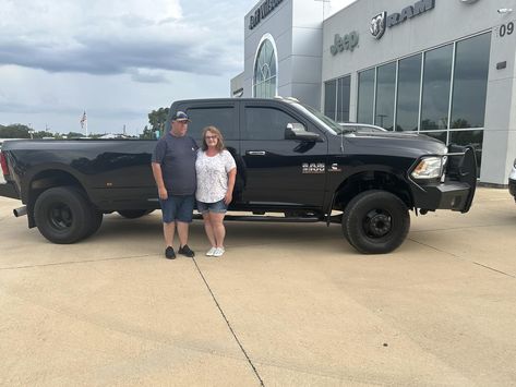 Thank you Terrell family for trusting Randal and The NEW Jeff Wilson CDJR - SOON TO BE Keith White Chrysler Dodge Jeep Ram to help you with the purchase of your new truck! We appreciate your business! #TheNEWJeffWilsonCDJR #SoonToBeKeithWhiteChryslerDodgeJeepRam #ThankYou #RandalLee #Ram3500 #BrookhavenMs New Truck, Chrysler Dodge Jeep, Ram 3500, New Trucks, Appreciate You, Dodge, Jeep, Ram, Trucks