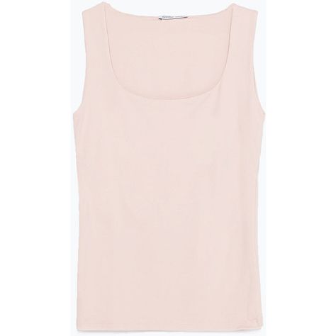 Zara Wide Strap Top (€11) ❤ liked on Polyvore featuring pastel pink Wide Straps Top, Zara Tank Top, Strap Top, Pink Tank Top, Basic Tops, Wide Straps, Dream Wardrobe, Pastel Pink, Capsule Wardrobe