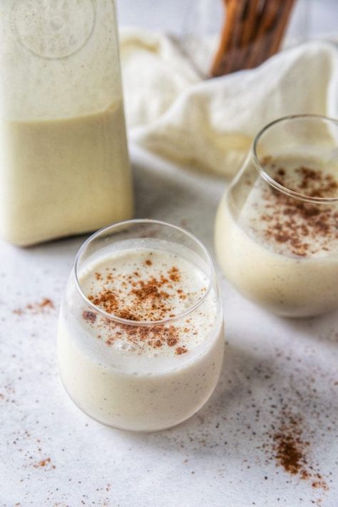 Cooked Eggnog Recipe, Classic Eggnog Recipe, Cooked Egg Nog, Best Eggnog Recipe, Homemade Eggnog Recipe, Eggnog Drinks, Classic Eggnog, Eggnog Recipe Homemade, Xmas Drinks