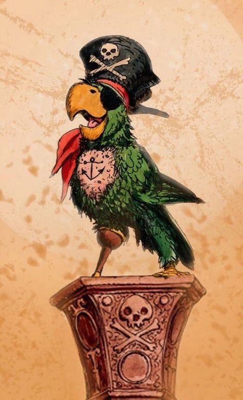 Concept Art Disney, Marc Davis, Pirate Tattoo, Pirate Halloween, Pirate Art, Disney Concept Art, The Pirates, Pirate Life, Desenho Tattoo